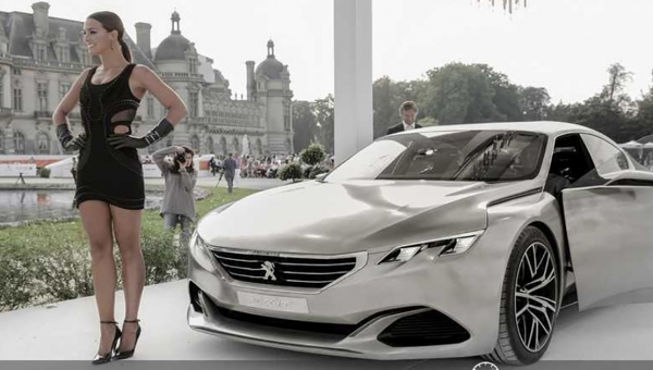 Concepts car à Chantilly Part 1 : Peugeot "Exalt"